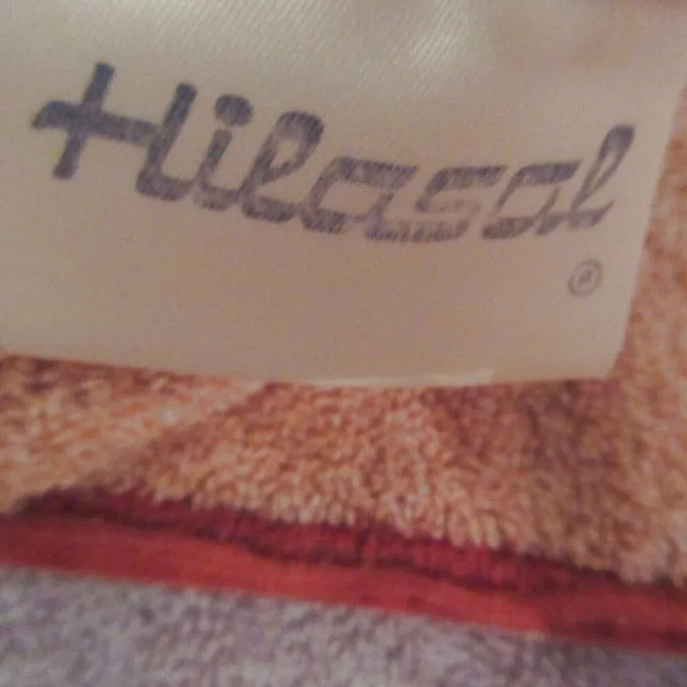 Vtg Hilasal Hand Towels Set Of 2 Soft Cotton Aztec Southwestern Hippie Boho 2